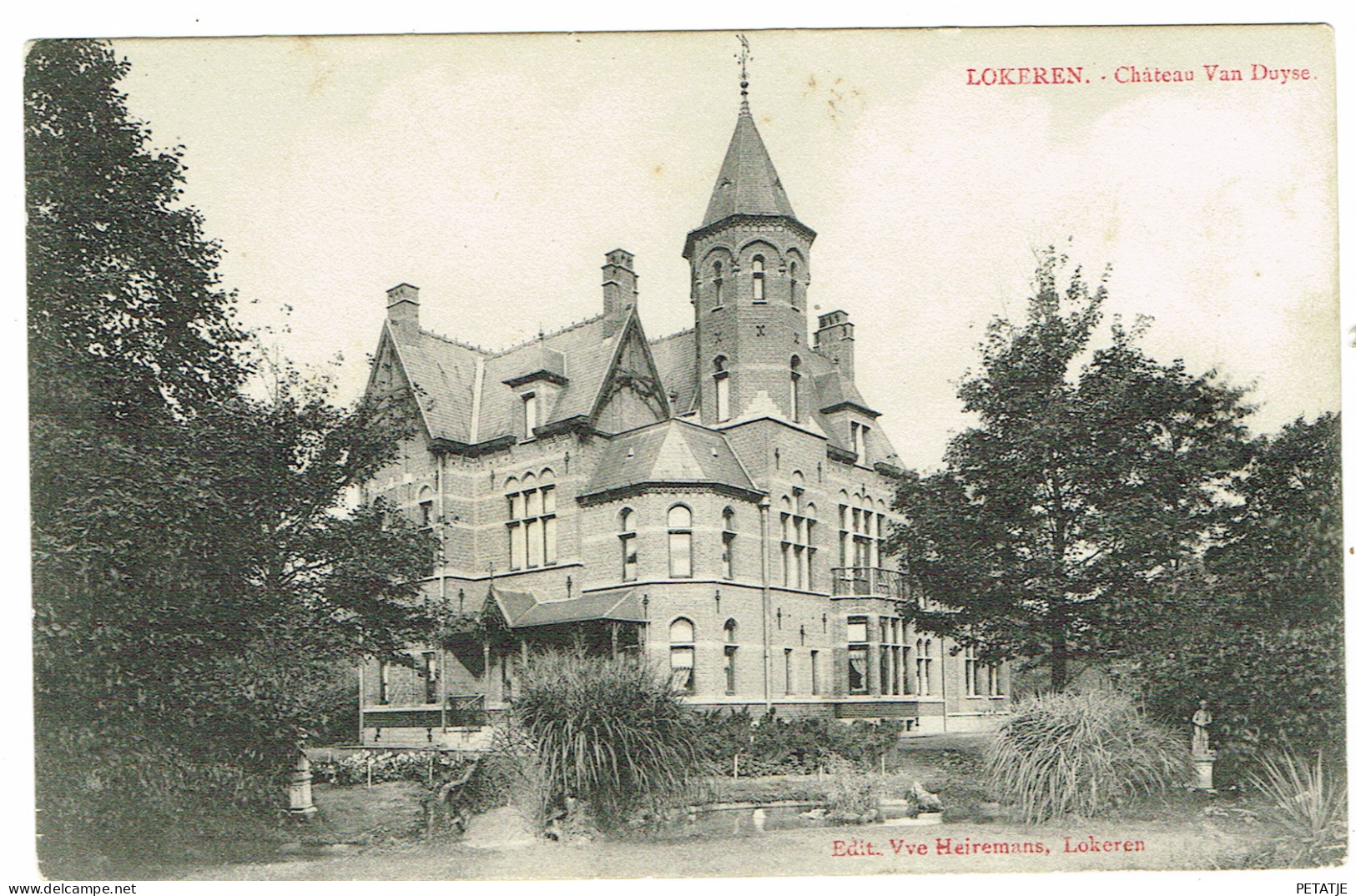 Lokeren , Château Van Duyse - Lokeren