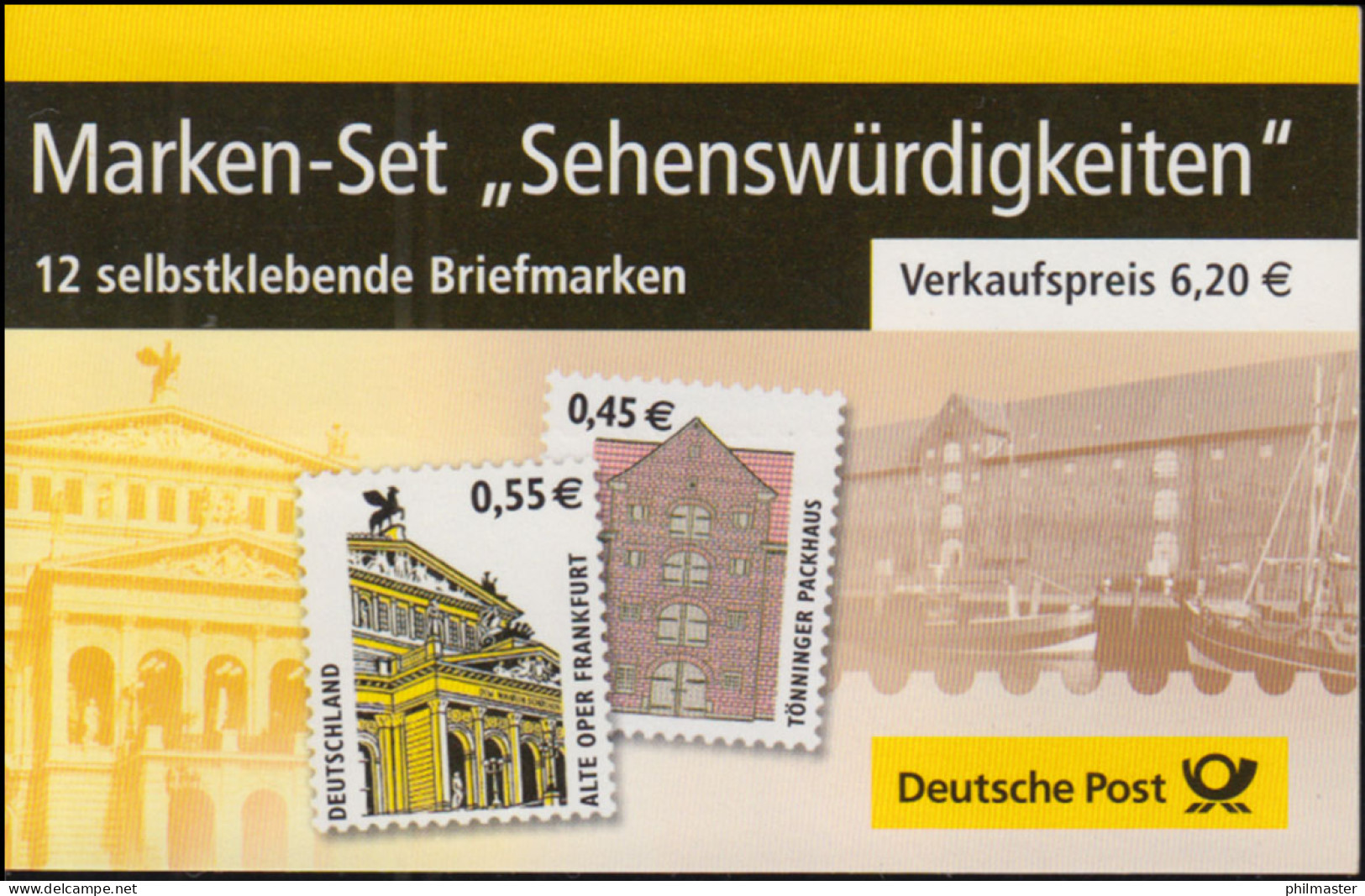 50aBI MH SWK - Verschnitt: Unten Kleinere Und Oben Größere Marken, ** - 2001-2010