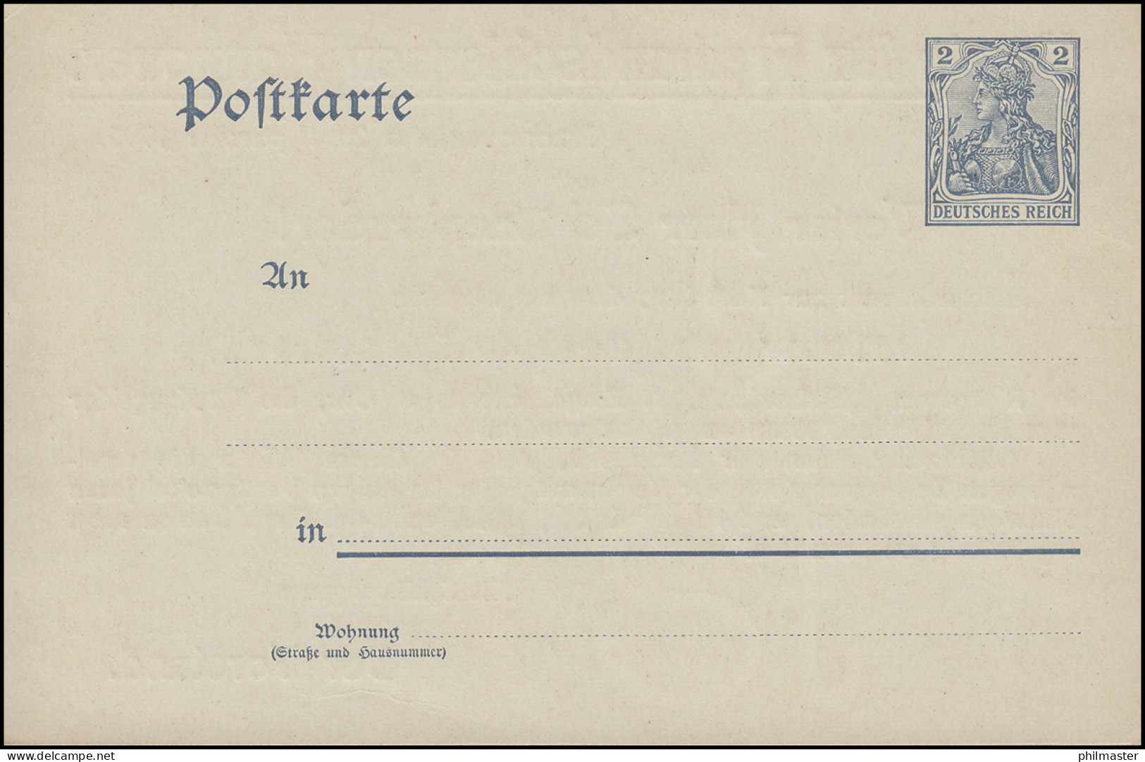 Postkarte P 57X Mit Zudruck Verein Für Freihandschießen Hannover, Ungebraucht ** - Tir (Armes)