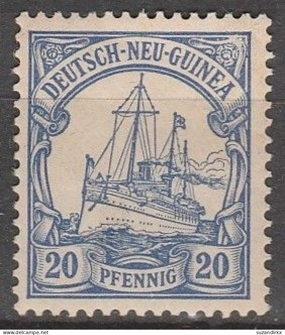 Deutsch Neuguinea   .    Michel   .  10  .    *      .   Ungebraucht Mit Gummi - German New Guinea