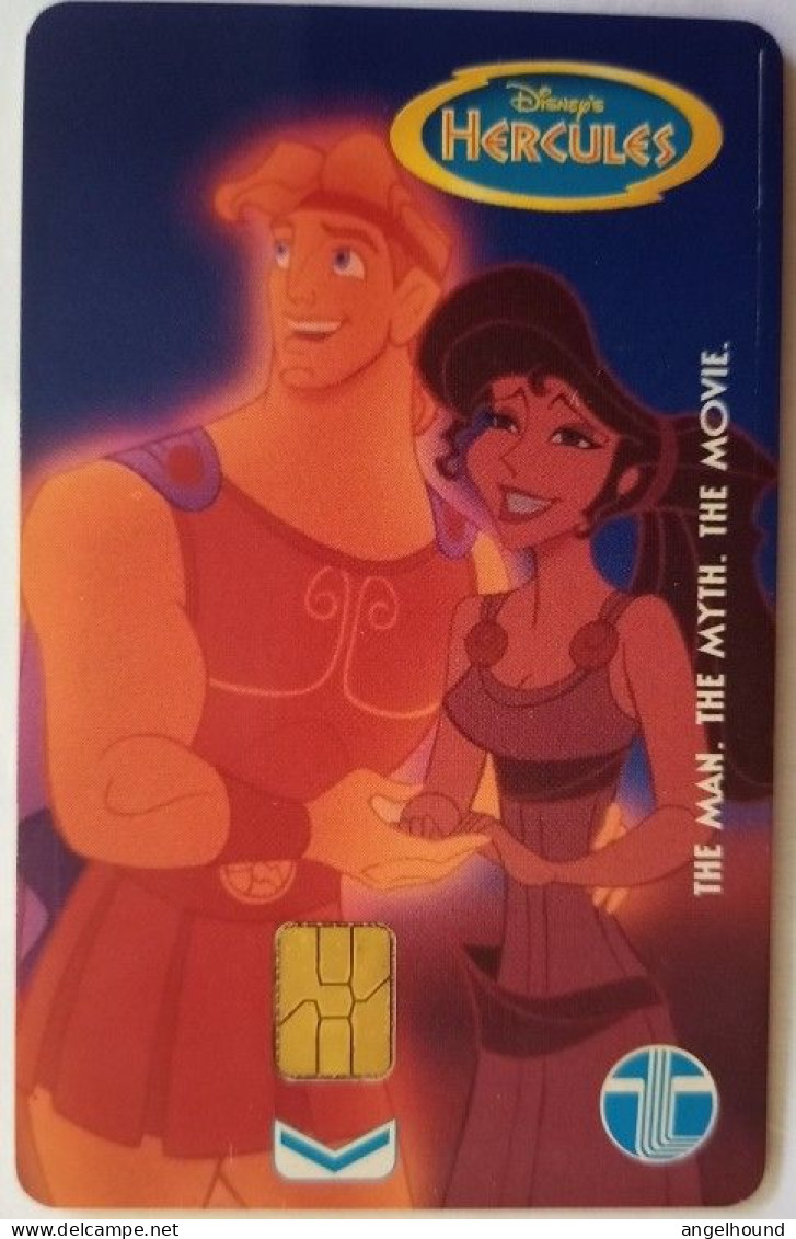 Malaysia Rm20 Chip Card - Disney Hercules - Malesia