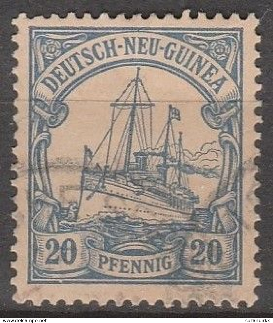 Deutsch Neuguinea   .    Michel   .  10    .      O      .  Gestempelt - Nouvelle-Guinée