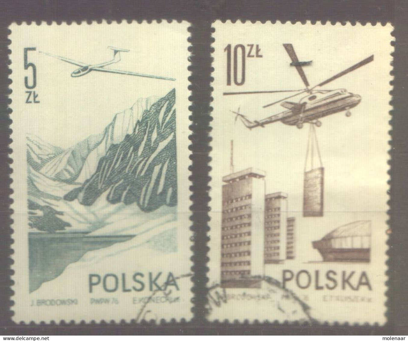 Postzegels > Europa > Polen > 1944-.... Republiek > 1971-80 > Gebruikt No. 2434-2435 (24132) - Usati