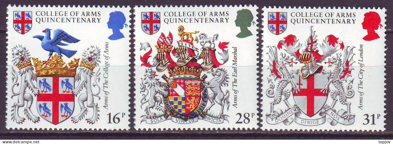 GB - COLLEGE OF  ARMS - **MNH - 1984 - Timbres