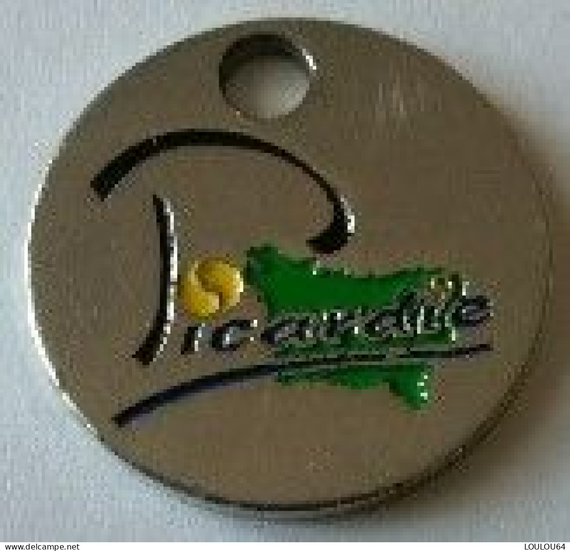 Jeton De Caddie - Sport - Tennis - LIGUE DE PICARDIE DE TENNIS - En Métal - (1) - - Trolley Token/Shopping Trolley Chip