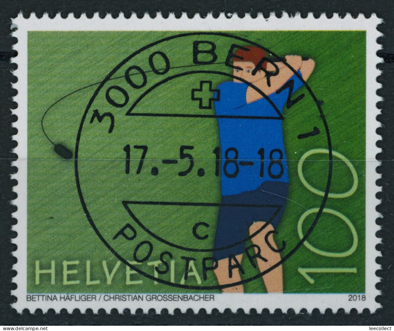 Suisse - 2018 - Hornussen - Ersttag Voll Stempel ET - Used Stamps