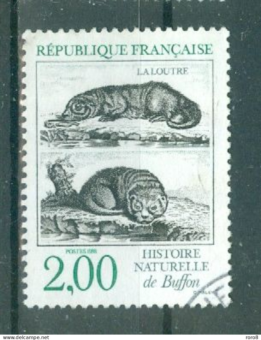 FRANCE - N°2539 Oblitéré - Série "Nature De France" (VI) Animaux De L' "Histoire Naturelle", De Buffon. - Usados
