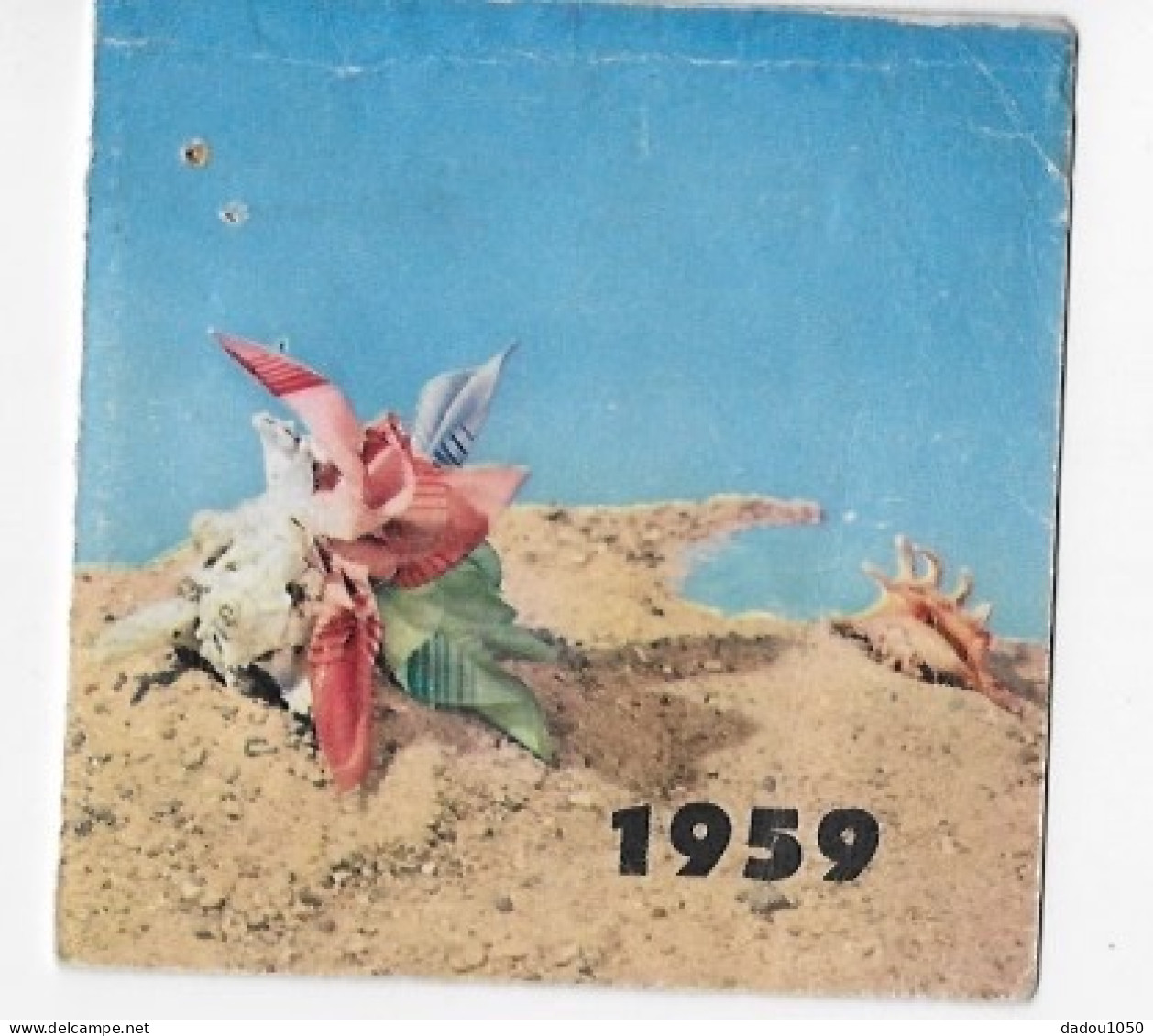 Calendrier Poche 1959 - Petit Format : 1941-60