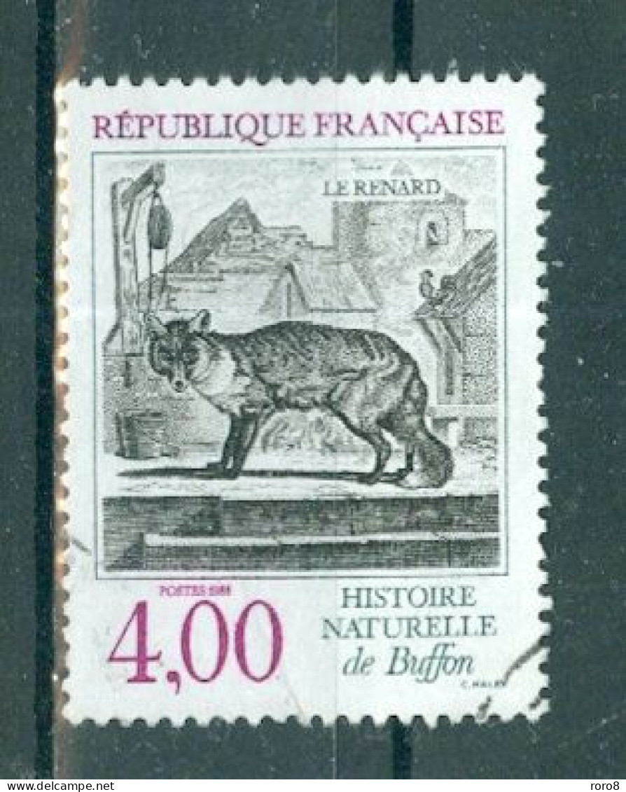 FRANCE - N°2541 Oblitéré - Série "Nature De France" (VI) Animaux De L' "Histoire Naturelle", De Buffon. - Usados
