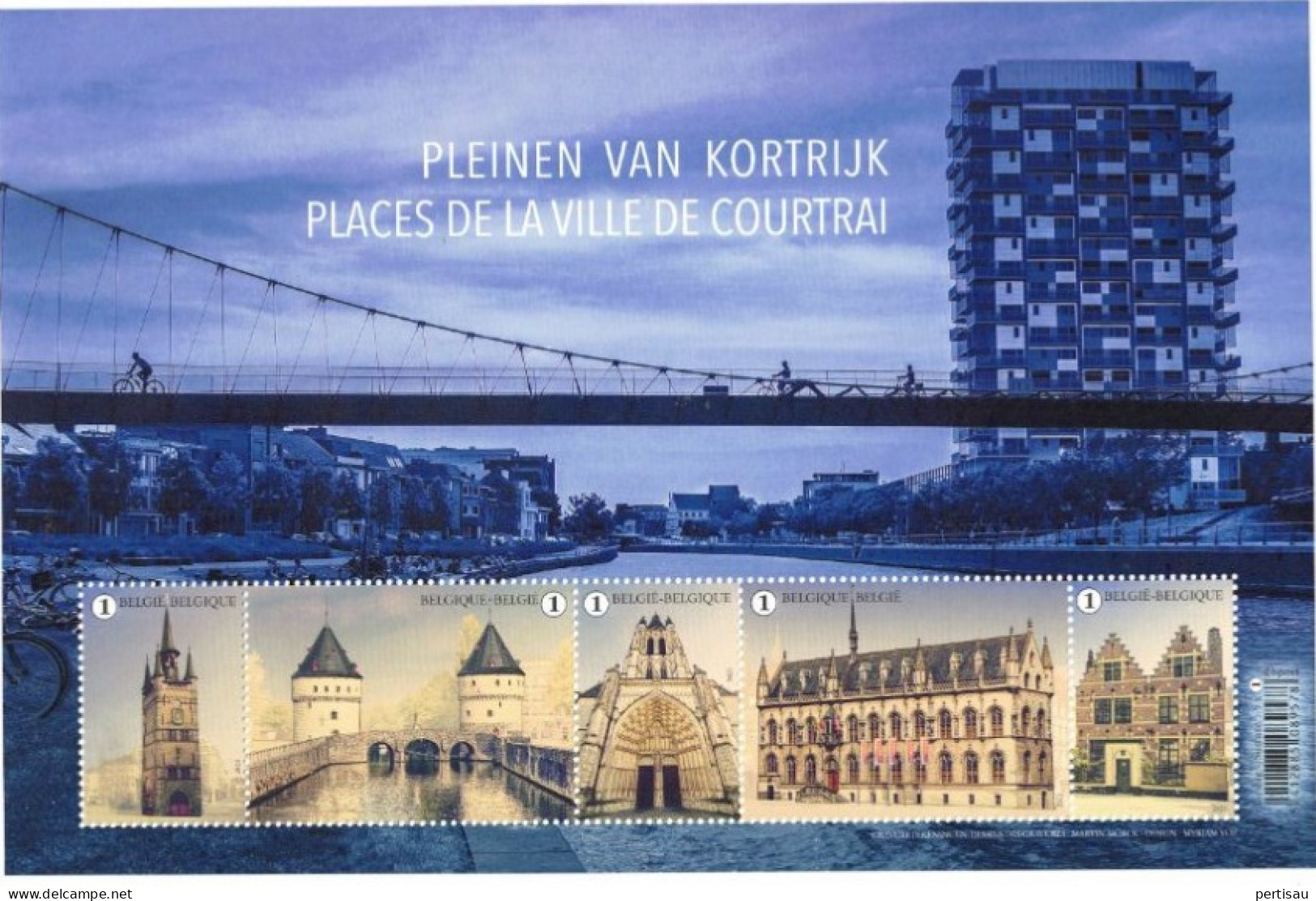 Pleinen Van Kortrijk Promotie Filatelie 2023 - Unused Stamps
