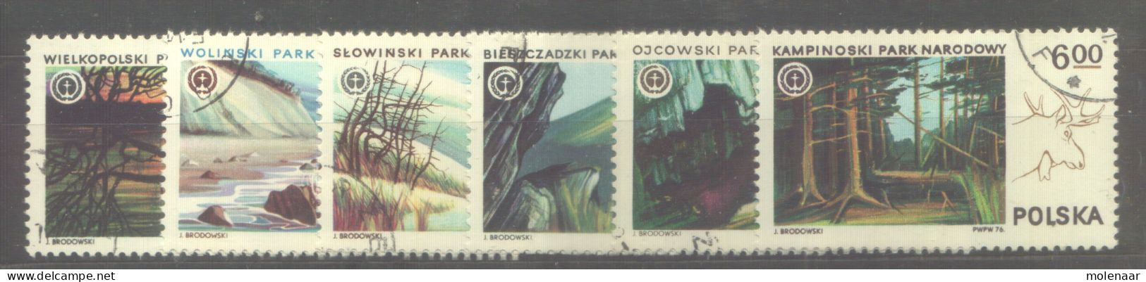 Postzegels > Europa > Polen > 1944-.... Republiek > 1971-80 > Gebruikt No. 2442-2447 (24134) - Used Stamps