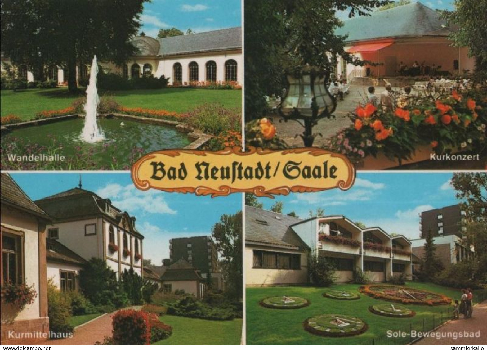 75887 - Bad Neustadt - U.a. Wandelhalle - 1987 - Bad Koenigshofen