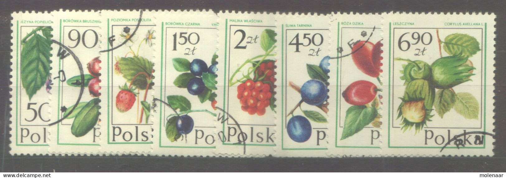 Postzegels > Europa > Polen > 1944-.... Republiek > 1971-80 > Gebruikt No. 2484-2491 (24140) - Gebraucht