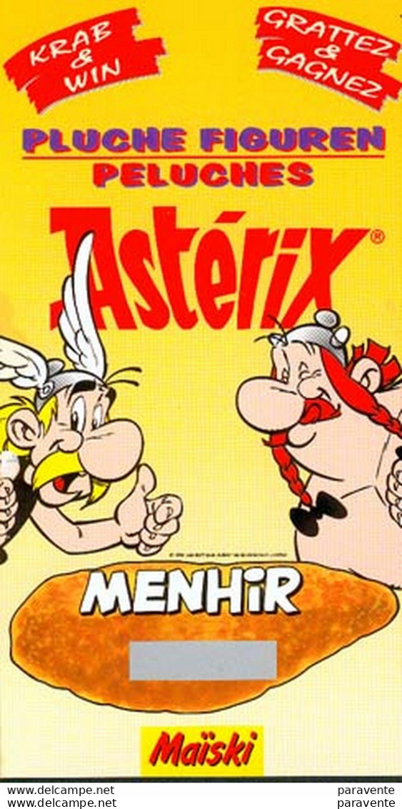 ASTERIX : Carte Publicité MAISKI - Asterix