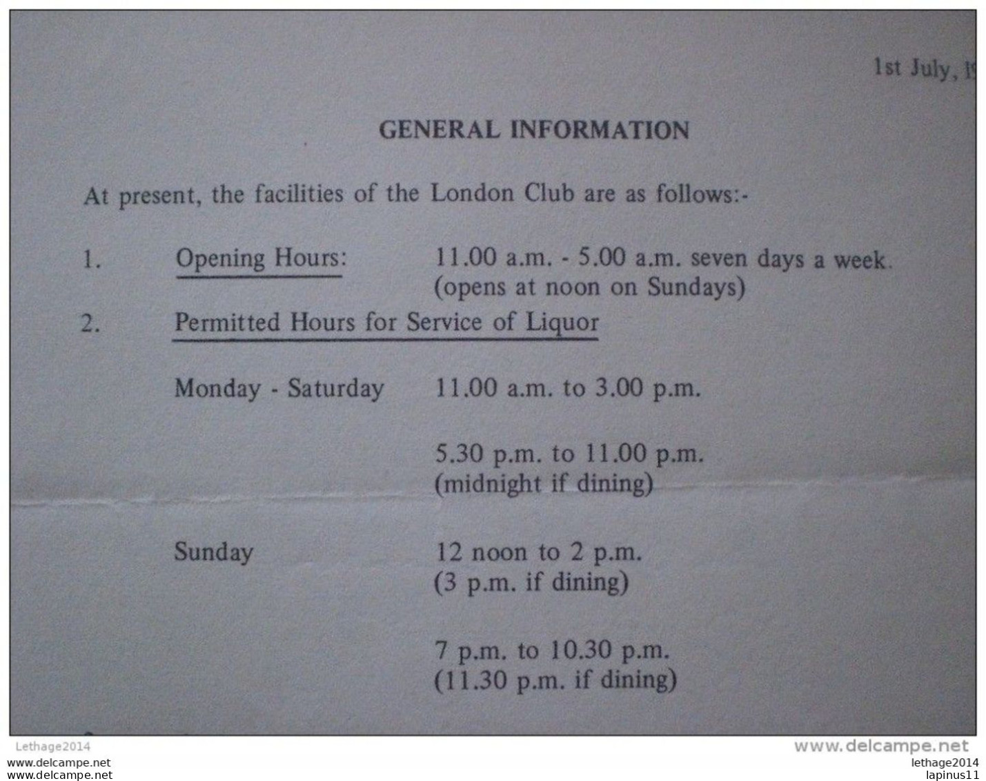 Play BOY CASINO DOCUMENT 1971 - Casinokarten