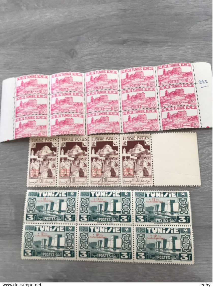 TIMBRES DIVERS   De TUNISIE  - NEUFS** - Andere & Zonder Classificatie