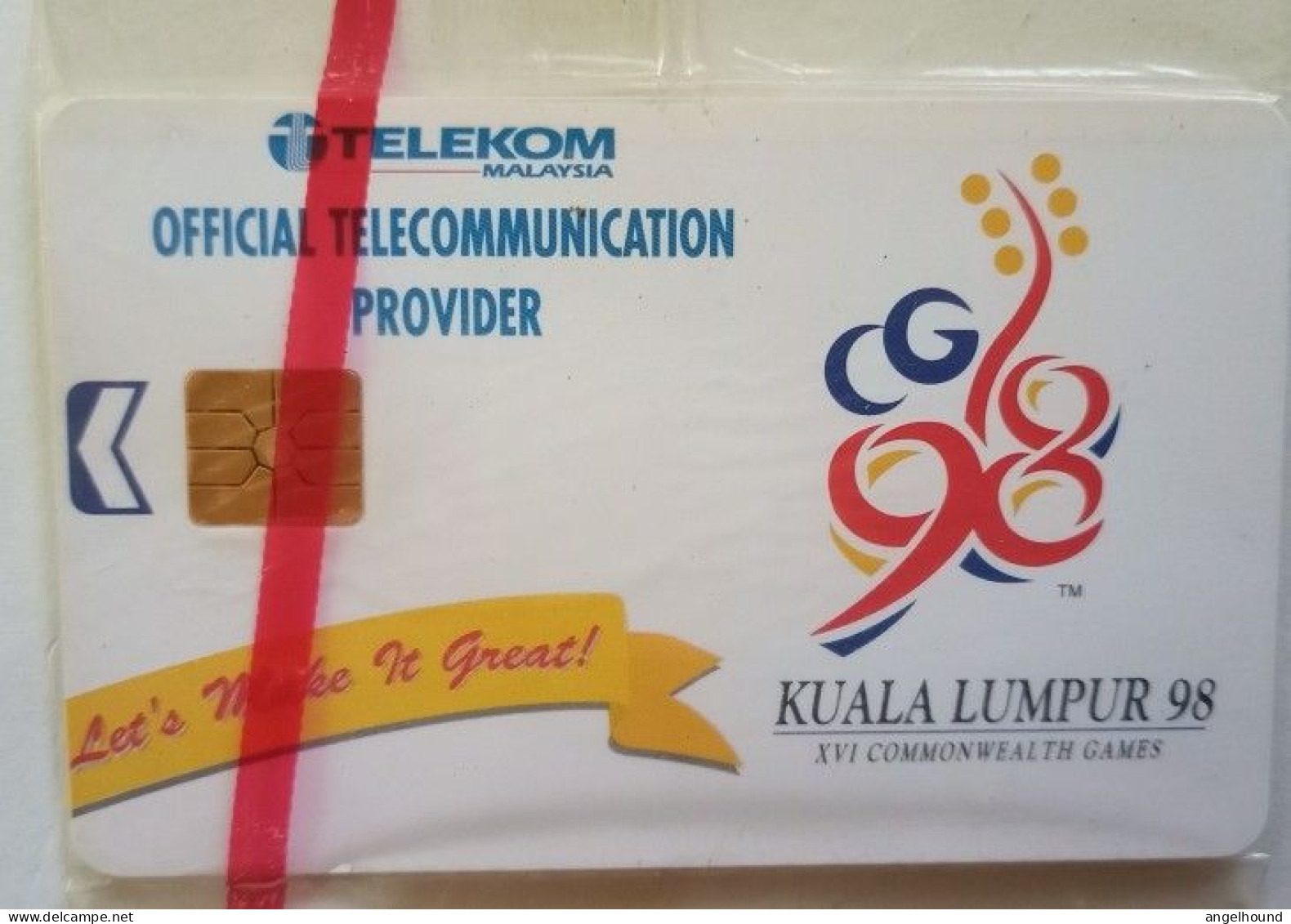 Malaysia Cadfon Rm20 MINT Chip Card - Kuala Lumpur ' 98 - Maleisië