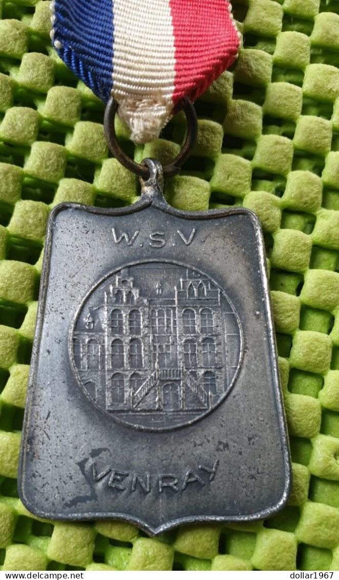 Medaile :  W.S.V. Venray  -  Original Foto  !!  Medallion  Dutch - Other & Unclassified