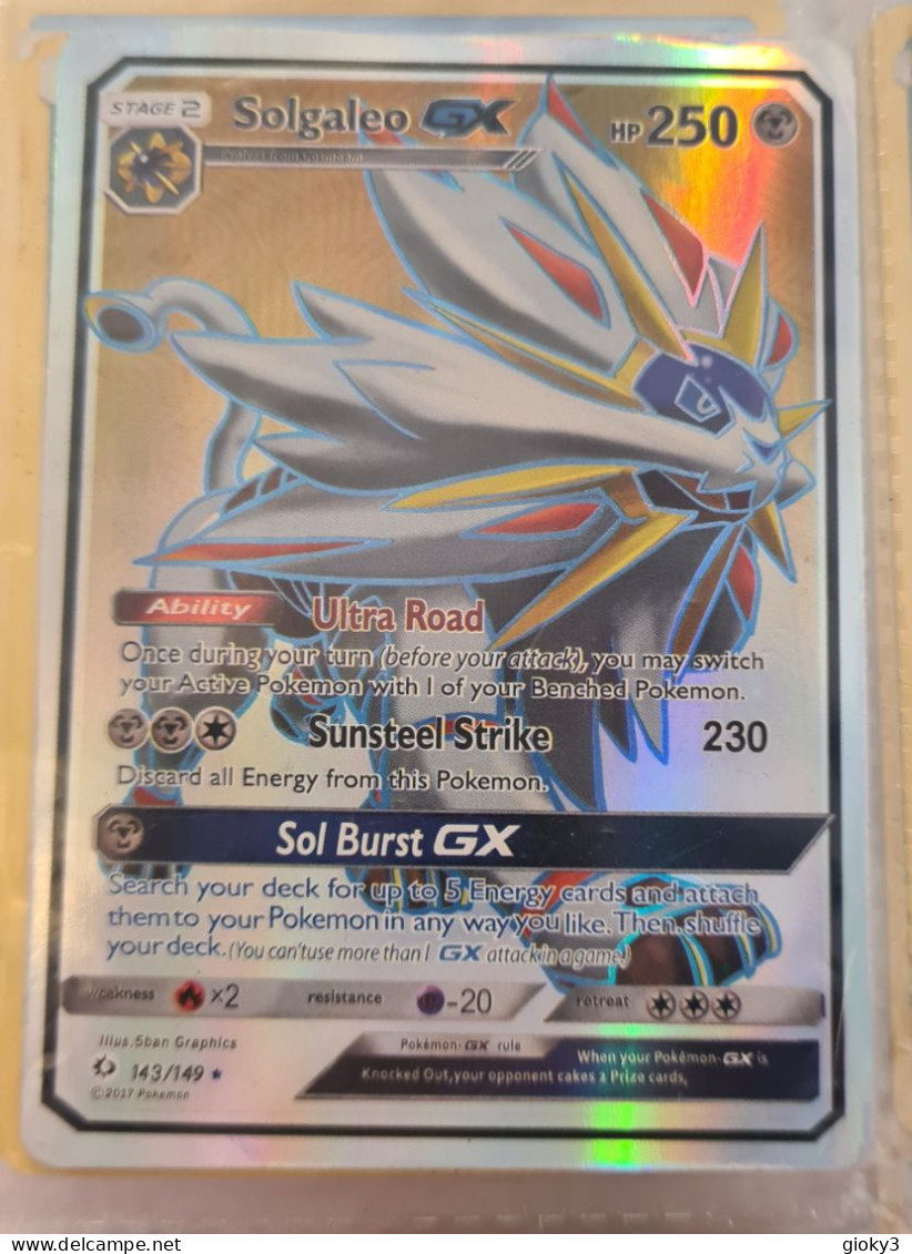 CARTA POKEMON SOLGALEO PS 250 - Altri & Non Classificati