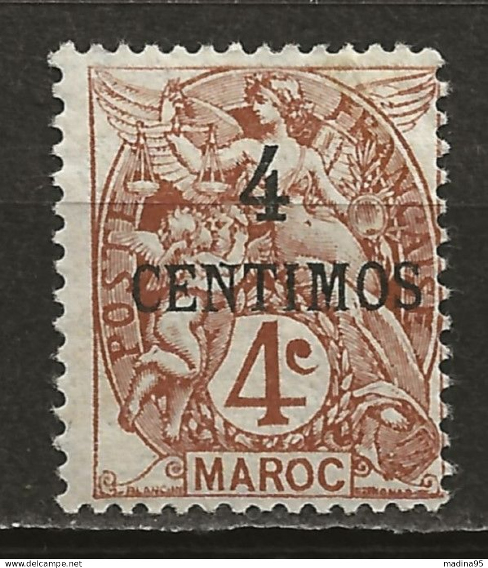 MAROC Colo:, *, N° YT 23, Ch., TB - Unused Stamps