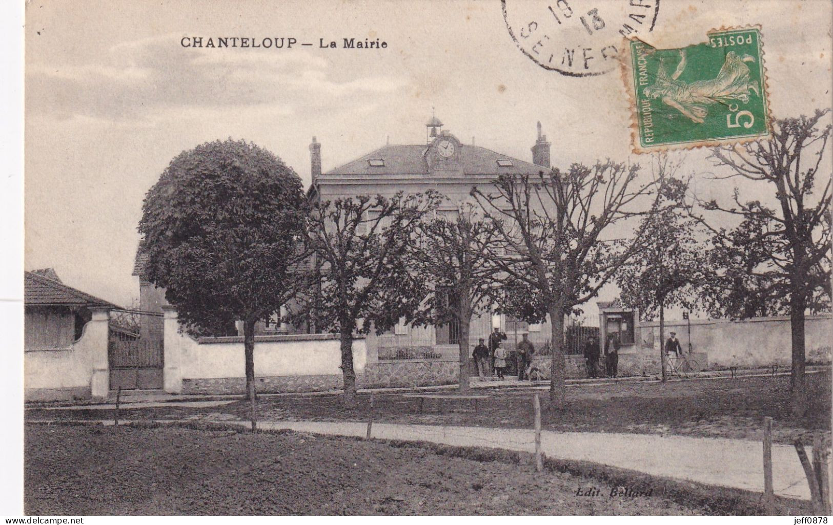 78 - YVELINES - CHANTELOUP LES VIGNES - La Mairie - Très Bon état - Chanteloup Les Vignes