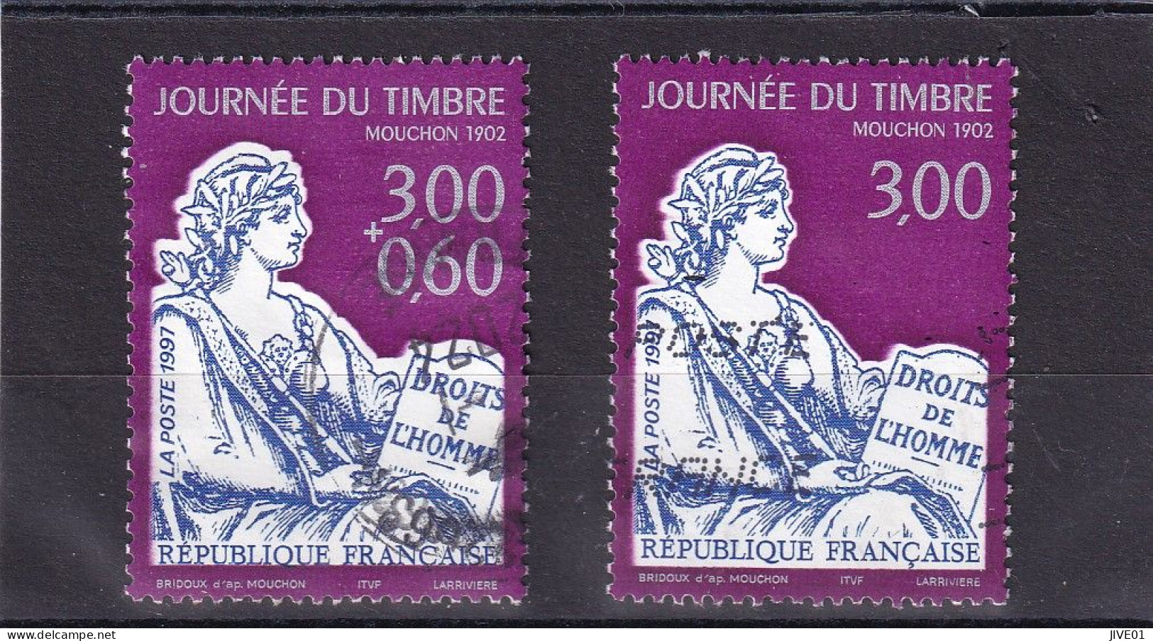 FRANCE 1997 OBLITERES : Y/T N° 3051 3052 - Gebraucht