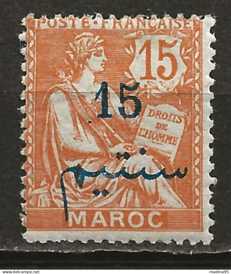 MAROC Colo:, *, N° YT 30, Ch., TB - Unused Stamps