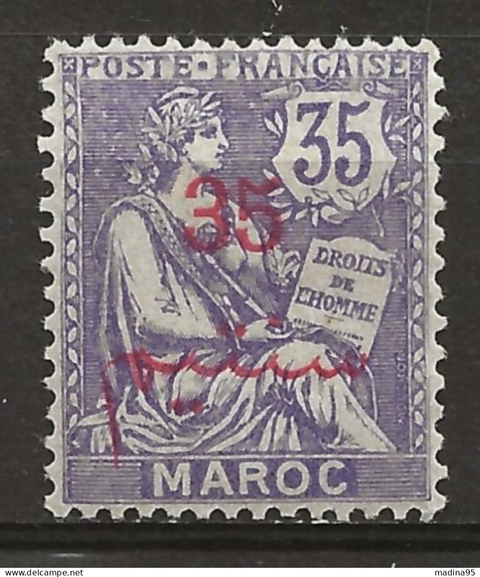 MAROC Colo:, *, N° YT 33, Ch., TB - Unused Stamps