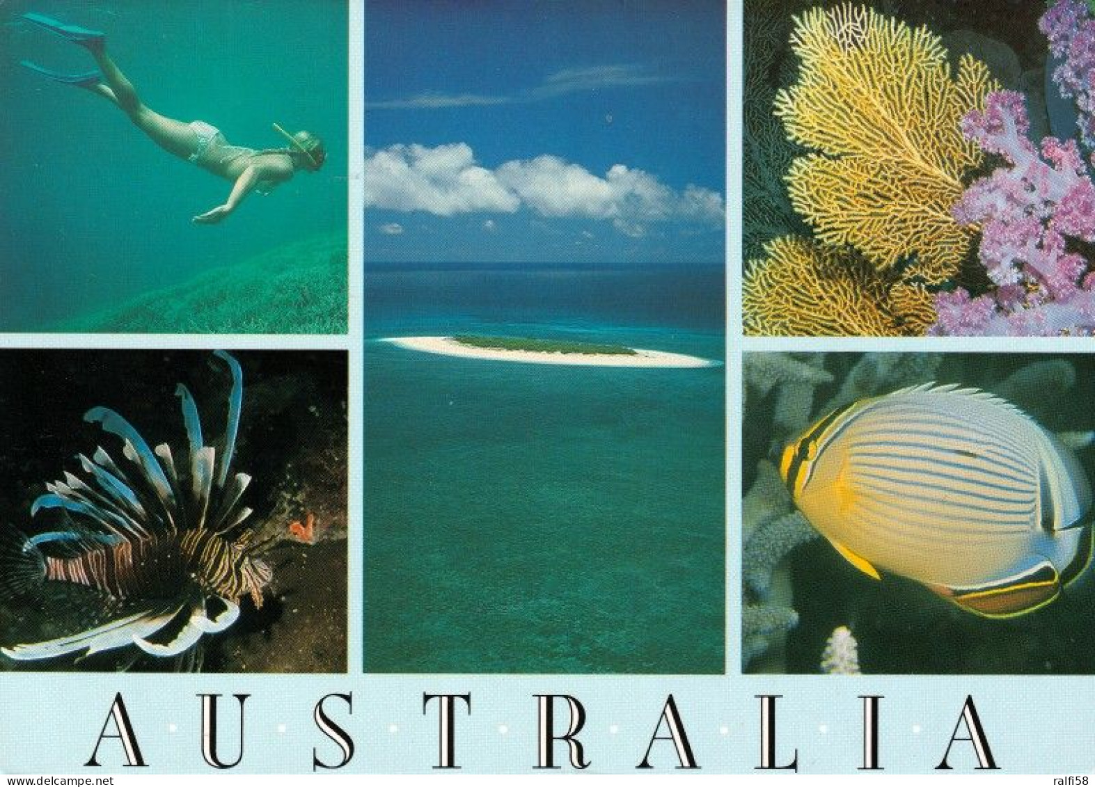 1 AK Australien / Australia * Ansichten Des Great Barrier Reef - Seit 1981 UNESCO Weltnaturerbe * - Great Barrier Reef