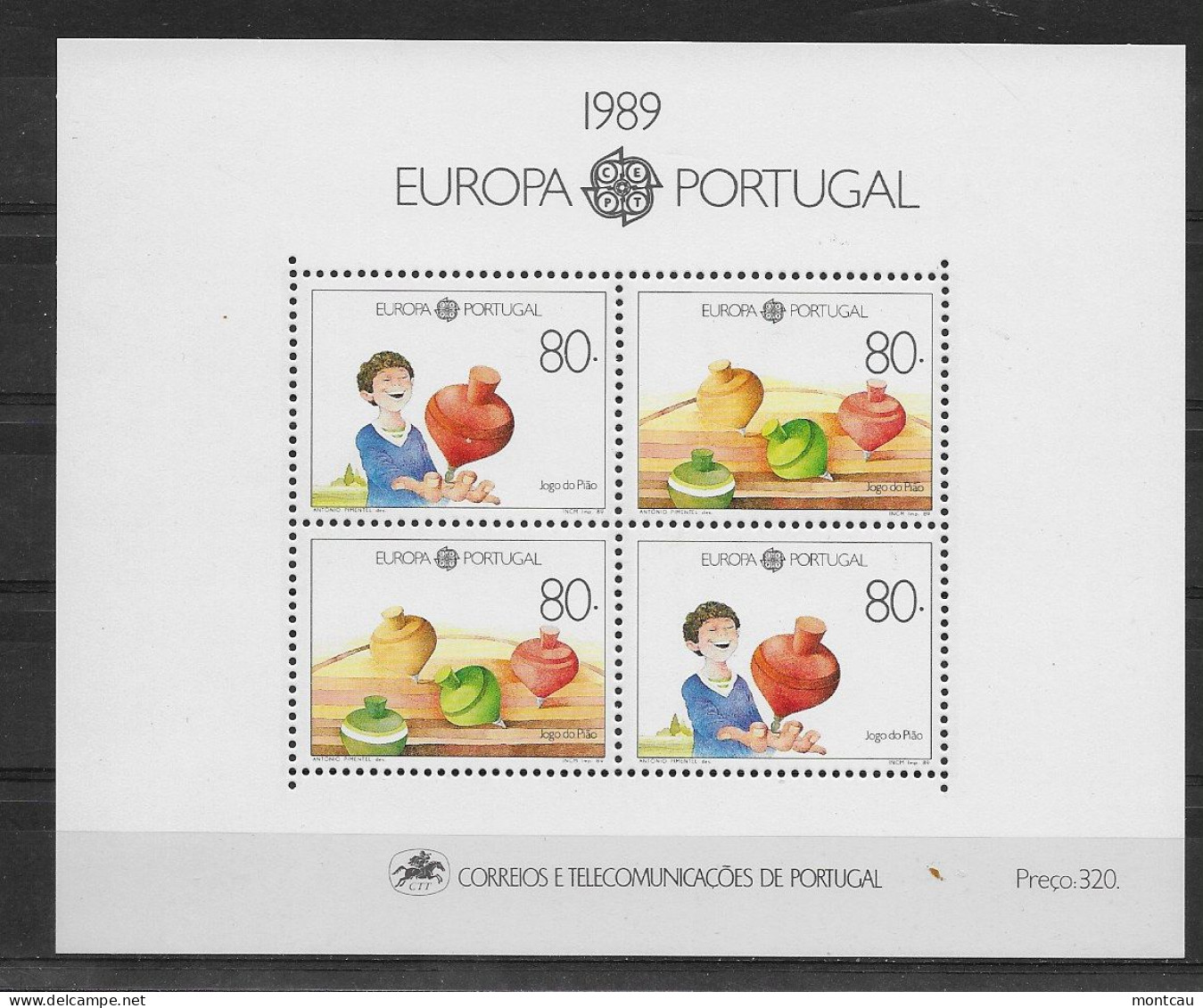 Portugal 1989.  Europa Mi 1726-27  (**) - 1989