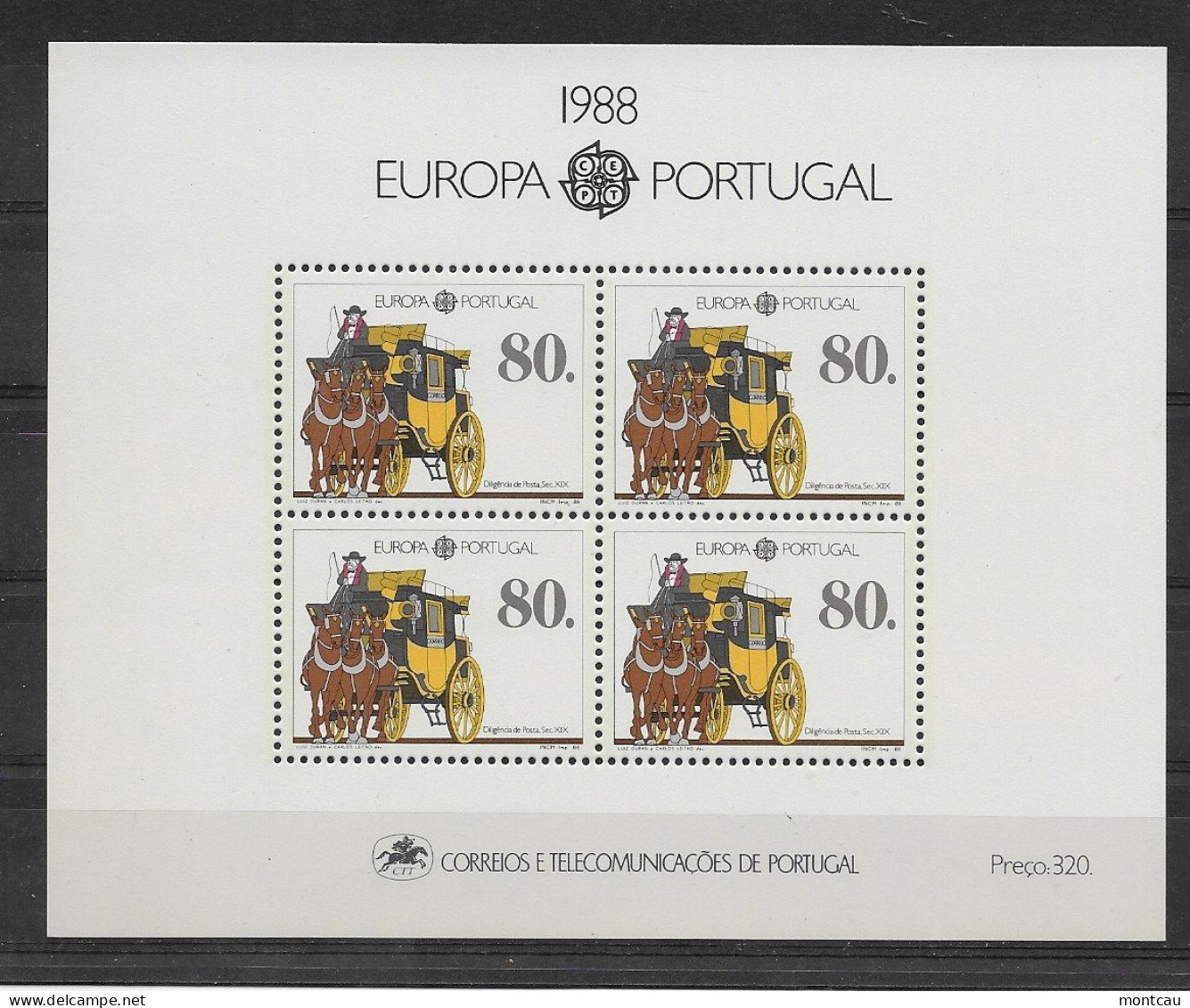 Portugal 1988.  Europa Mi 1754  (**) - 1987