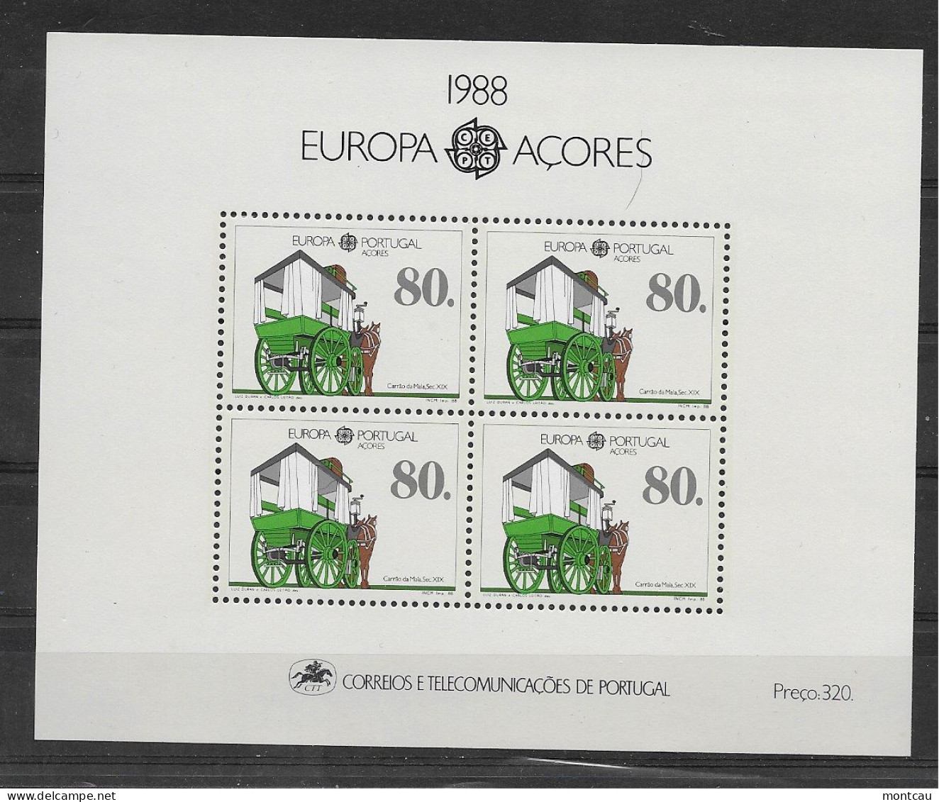 Açores 1988.  Europa Mi 390  (**) - 1988