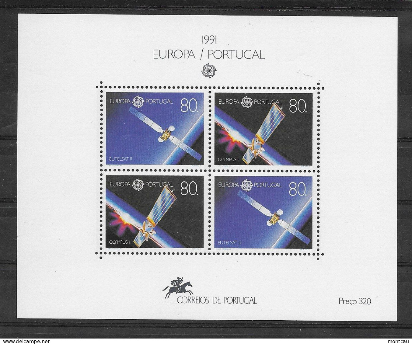 Portugal 1991.  Europa Mi 1863-64  (**) - 1991