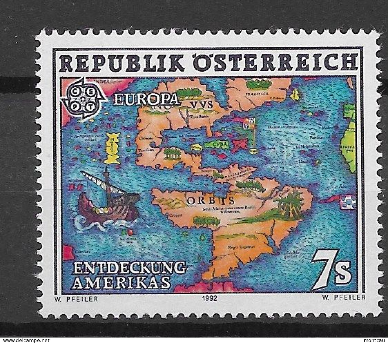 Austria 1992.  Europa Mi 2062  (**) - 1992