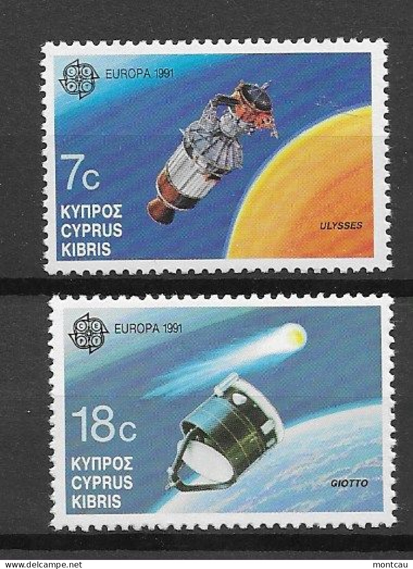 Cyprus 1991.  Europa Mi 771-72  (**) - 1991
