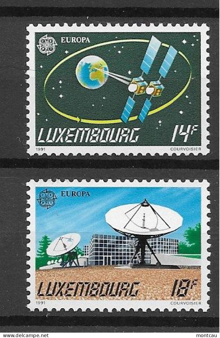 Luxembourg 1991.  Europa Mi 1271-72  (**) - 1991