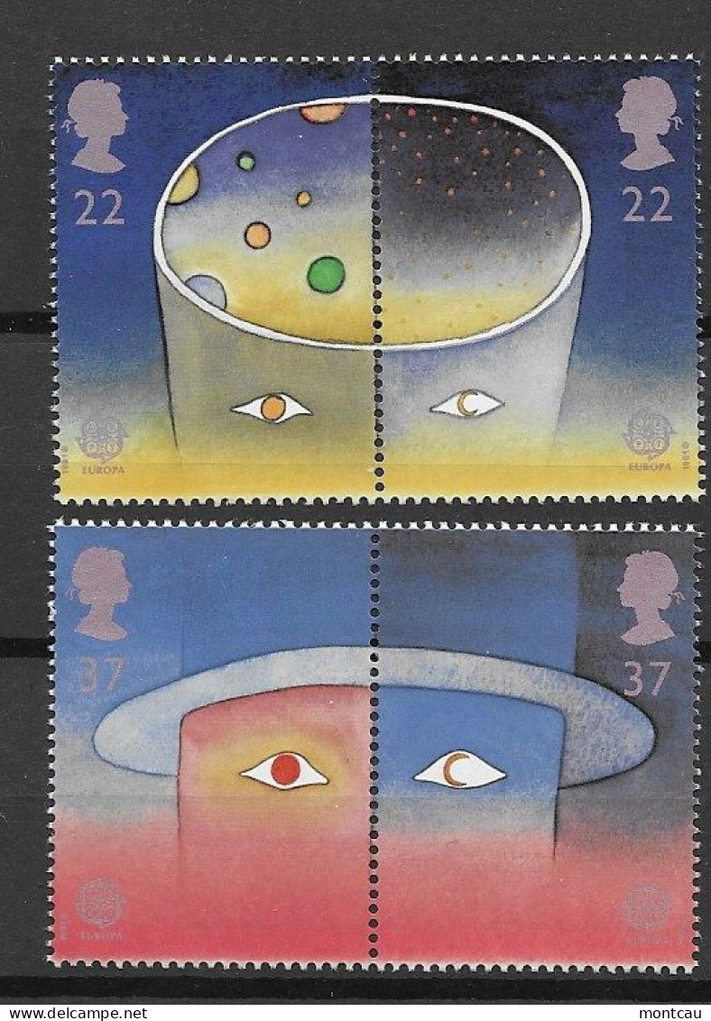 Great Britain 1991.  Europa Mi 1337-40  (**) - 1991