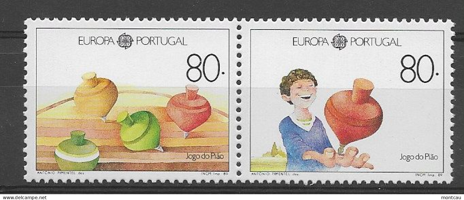 Portugal 1989.  Europa Mi 1785-86  (**) - 1989