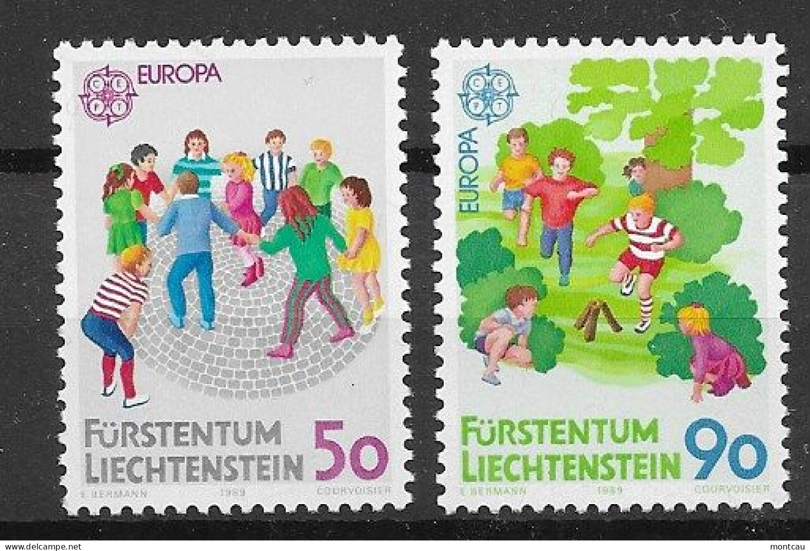 Liechtenstein 1989.  Europa Mi 960-961  (**) - 1989