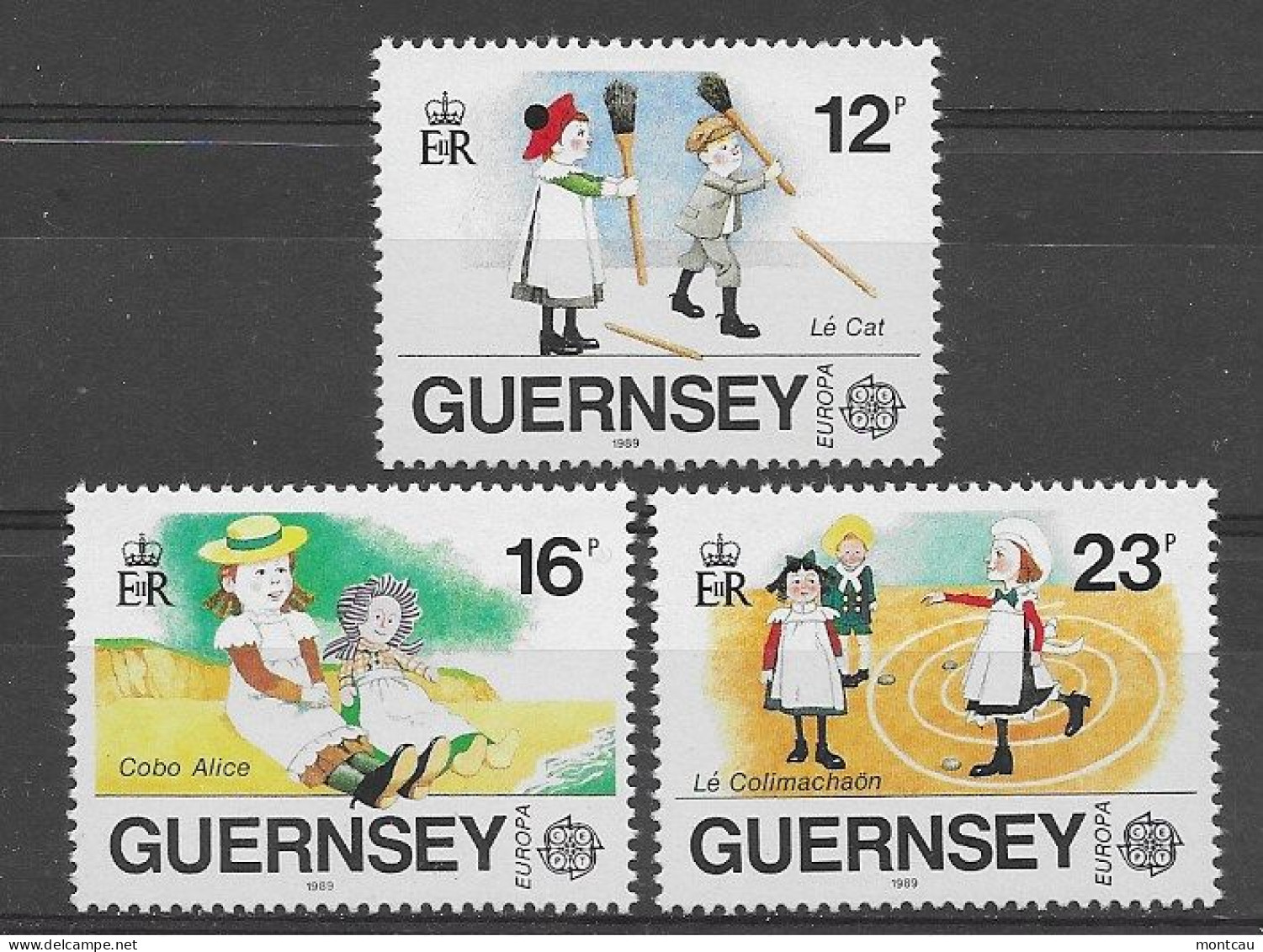 Guernsey 1989.  Europa Mi 449-50  (**) - 1989