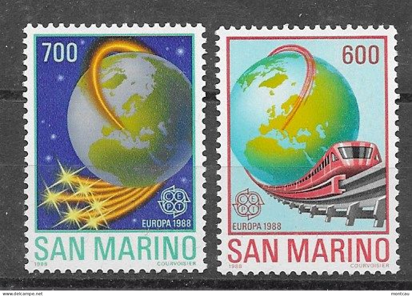 San Marino 1988.  Europa Mi 1380-81  (**) - 1988