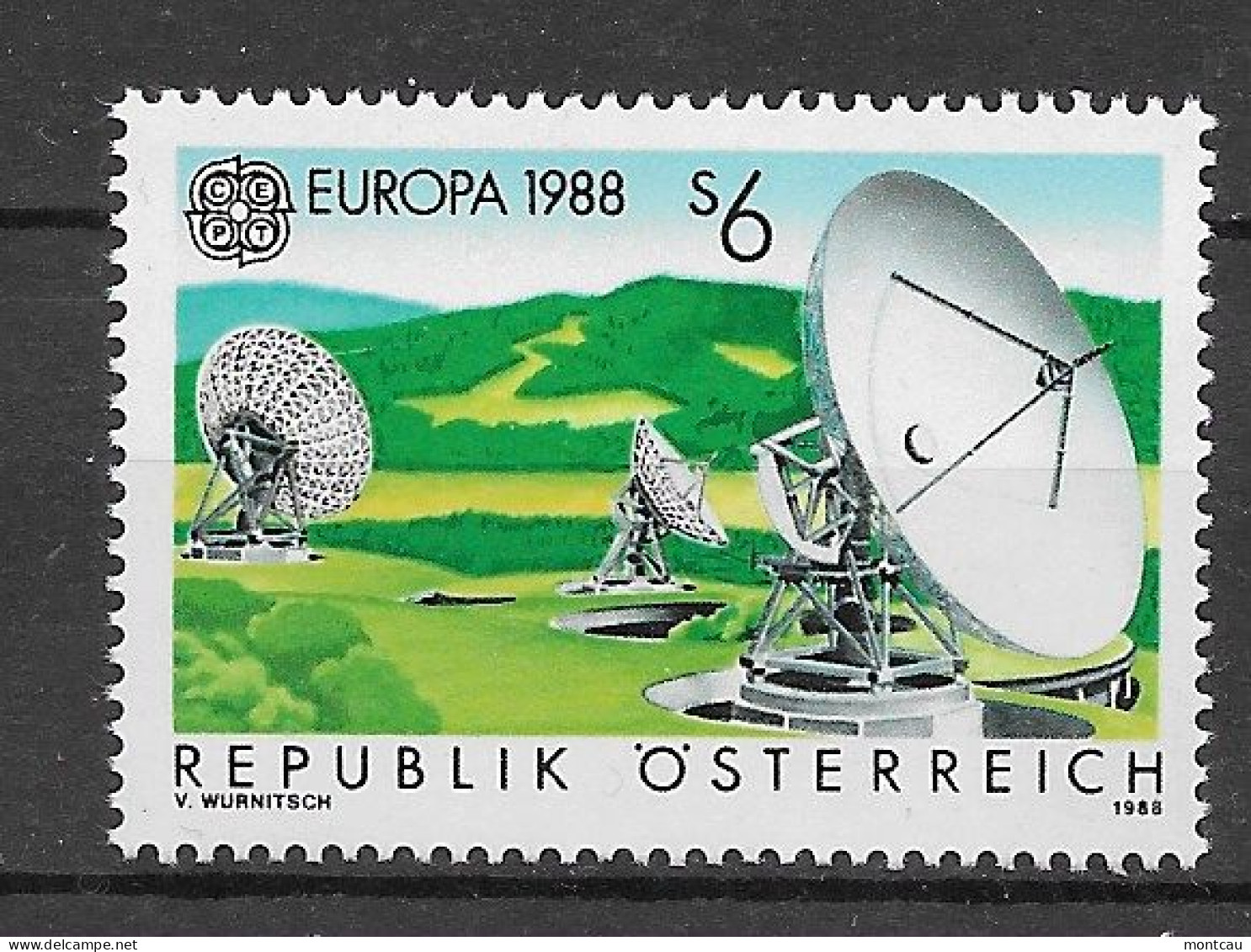 Austria 1988.  Europa Mi 1922  (**) - 1988