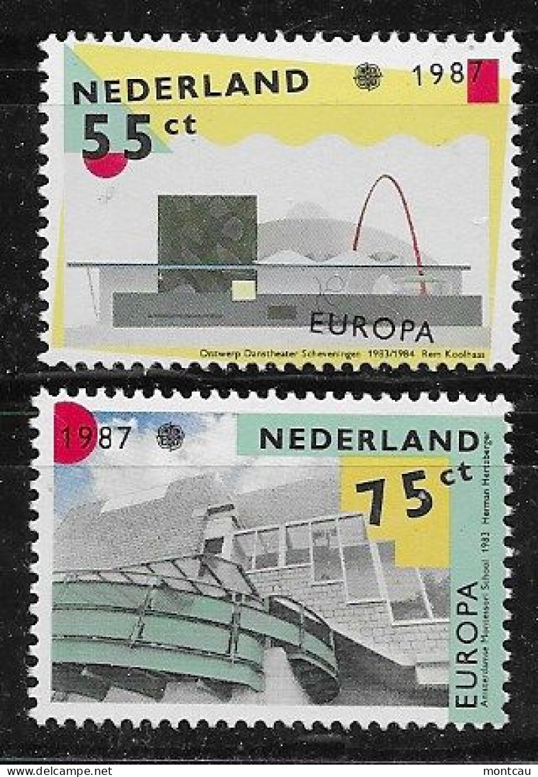 Nederland 1987.  Europa Mi 1318-19  (**) - 1987