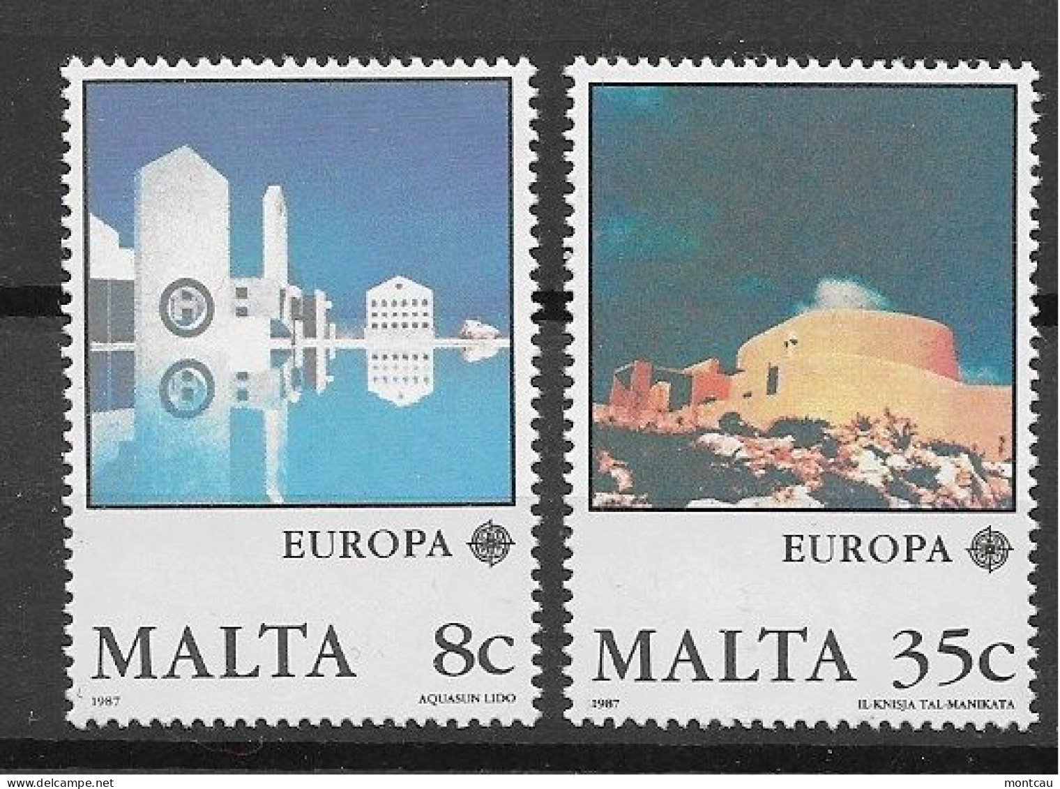 Malta 1987.  Europa Mi 766-67  (**) - 1987