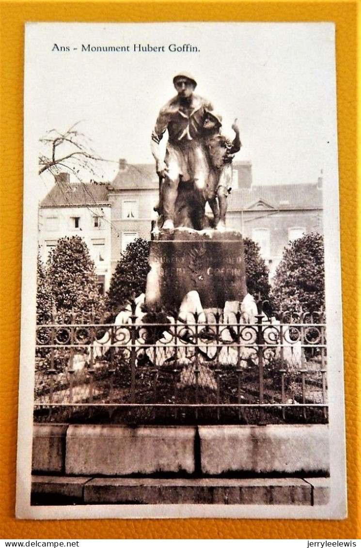 ANS  - Monument Hubert Goffin - Ans