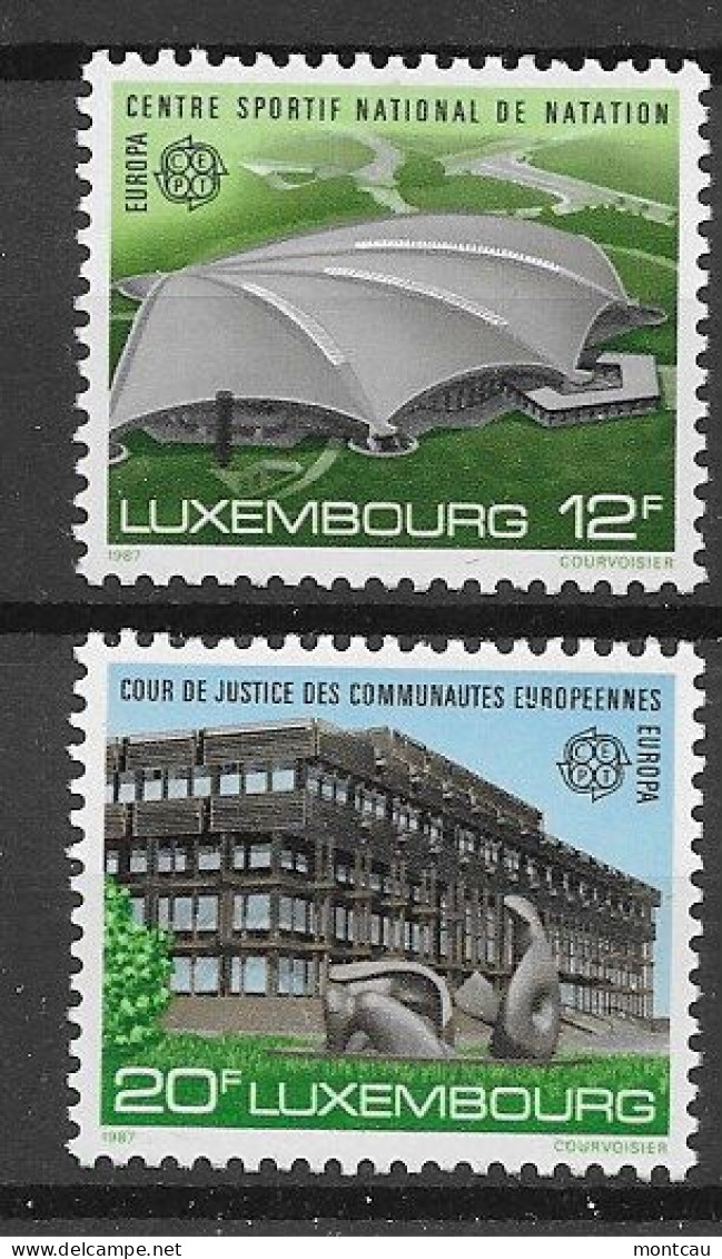 Luxembourg 1987.  Europa Mi 1174-75  (**) - 1987