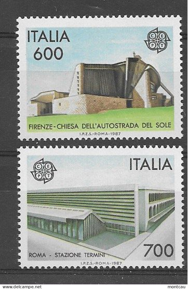 Italia 1987.  Europa Mi 2010-11  (**) - 1987