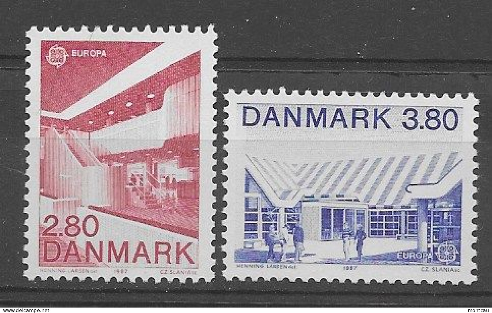 Danmark 1987.  Europa Mi 895-96  (**) - 1987