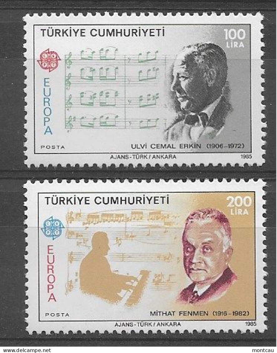 Turkey 1985.  Europa Mi 2706-07  (**) - 1985