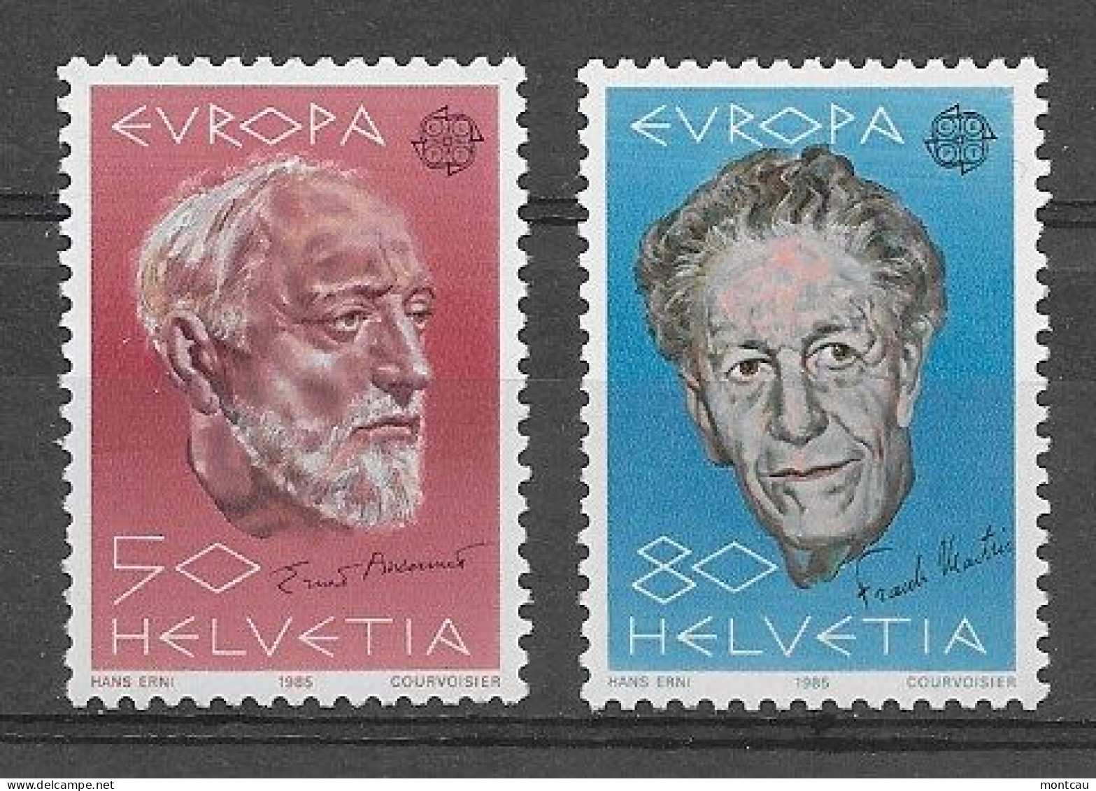 Switzerland 1985.  Europa Mi 1294-95  (**) - 1985